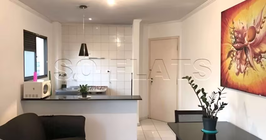 ROYAL LIFE - flat na Bela Vista disponível para locação sem fiador 1x dormitório mobiliado.