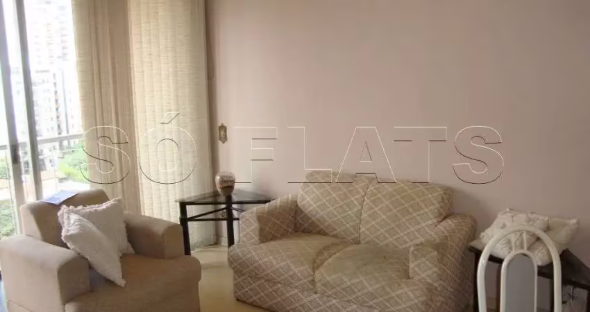 Flat com 1 quarto à venda na Alameda dos Aicás, 392, Moema, São Paulo