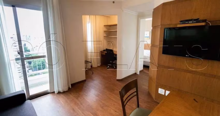 Flat na Consolação, no pool, próximo a Av. Paulista e Faculdade Mackenzie