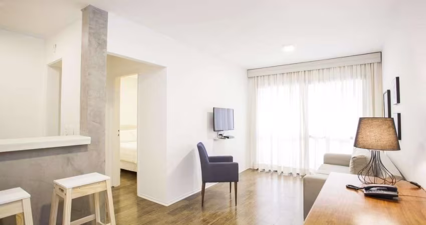 No Jardim Paulista, maravilhoso flat mobiliado e com vaga de garagem! Park Avenue.