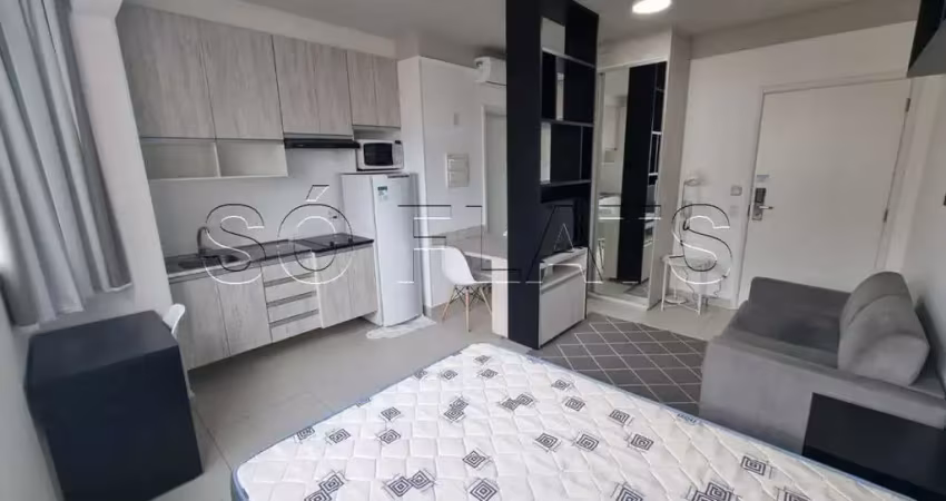 Flat disponível para locação no atrium augusta, contendo 26m², 1 dormitório e 1 vaga de garagem