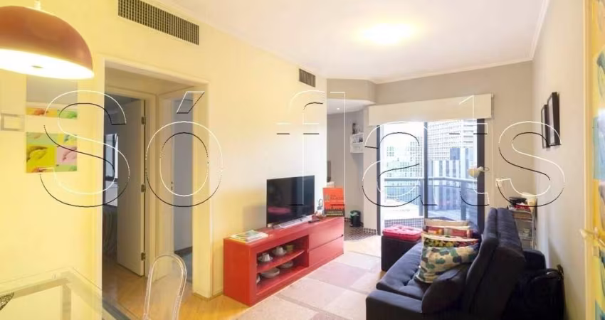 Flat no Massis disponível para locação com 42m², 1 dormitório e 1 vaga de garagem