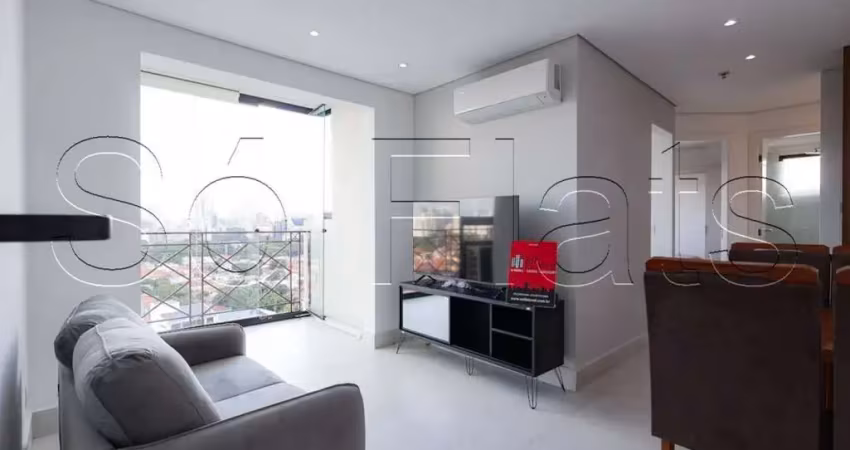 Flat na Vila Olímpia, prox a Av. dos Bandeirantes, fácil acesso a Marg Pinheiros e Av Luis C Berrini