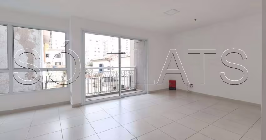 Sala comercial com 36m², copa e 1 vaga, disponível para locação no bairro do Paraíso.