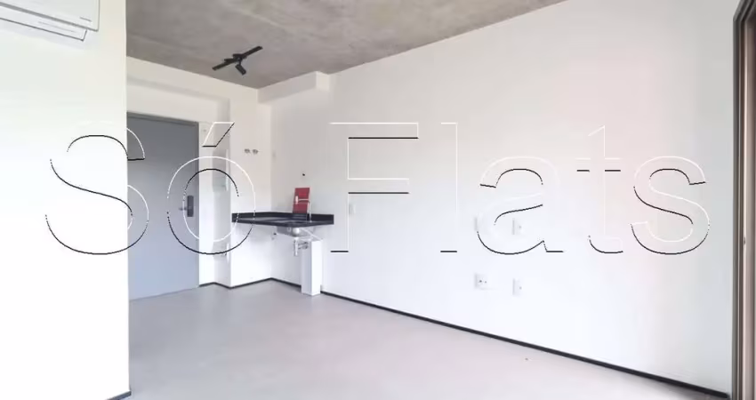 Residencial on melo alves, studio disponível para venda com 24m², 1 dormitório