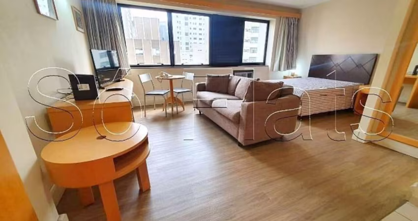 Flat com 2 dormitórios a 800m da Avenida Paulista Perfeita localização no Jardim Paulista.