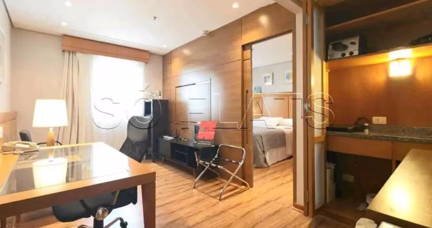 Flat melia jd europa, disponível para venda com 30m², 01 dorm e 01 vaga