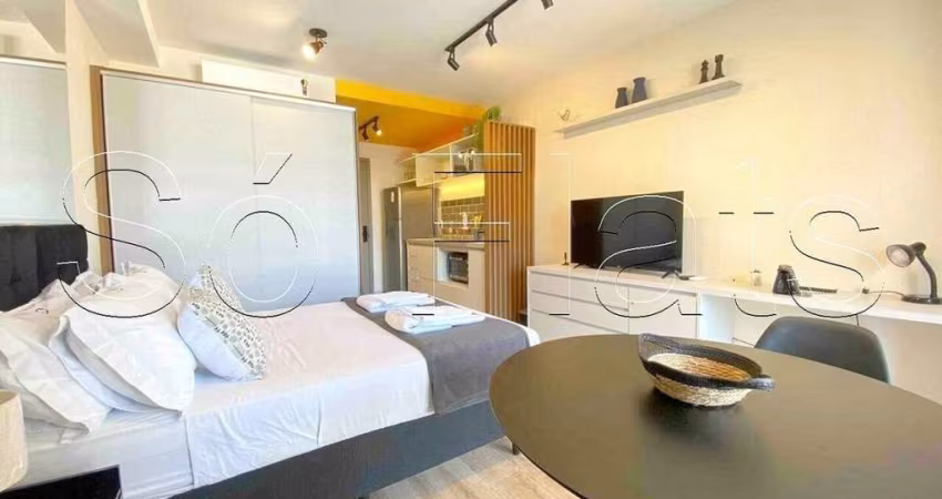 Residencial Cab 682, flat disponível para locação contendo 27m² e 1 dormitório na Vila Mariana