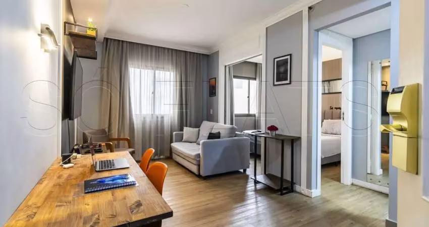 Flat the world disponível para venda com 30m², 1 dormitório e 1 vaga de garagem