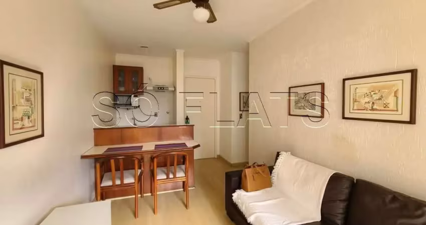 Flat moema top life, disponível para venda com 37m², 1 dormitório e 1 vaga de garagem