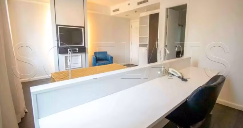 Flat mercure sp privilege em moema próximo ao metrô, shopping e pq do ibirapuera