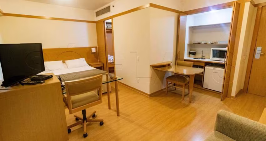 Flat Paulista Classic com serviços, mobiliado, maravilhoso 900m da Av. Paulista.