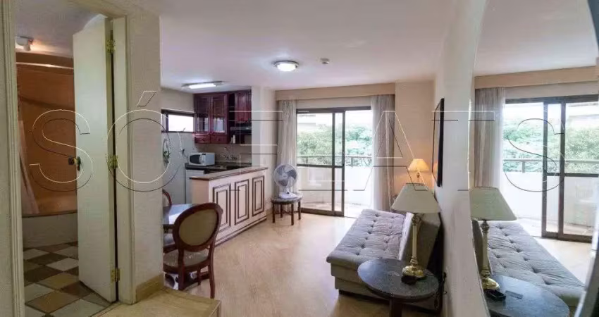 Flat paulista wall street disponível para venda com 49m², 01 dorm e 01 vaga de garagem