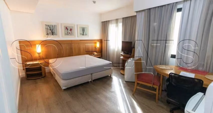 Flat Slaviero Moema disponível para venda com 26m², 01 dormitório e 01 vaga