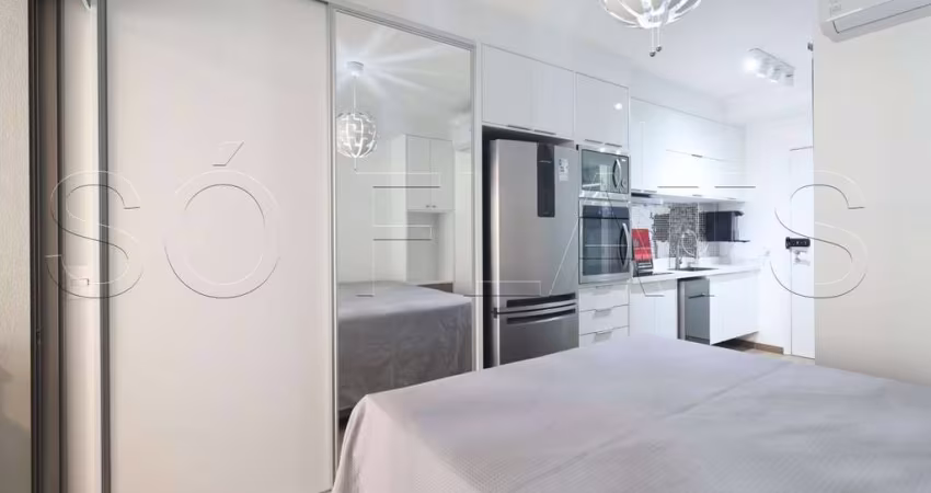 Residencial Air Brooklin, studio disponível para locação contendo 34m² e 1 dormitório.