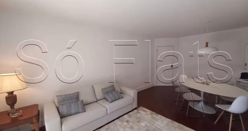 Flat alto padrão em Moema com 03 dorms, prox ao Shopping e Av. Ibirapuera