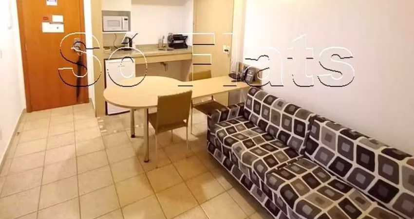 Flat com 1 quarto à venda na Avenida Washington Luís, 565, Boqueirão, Santos