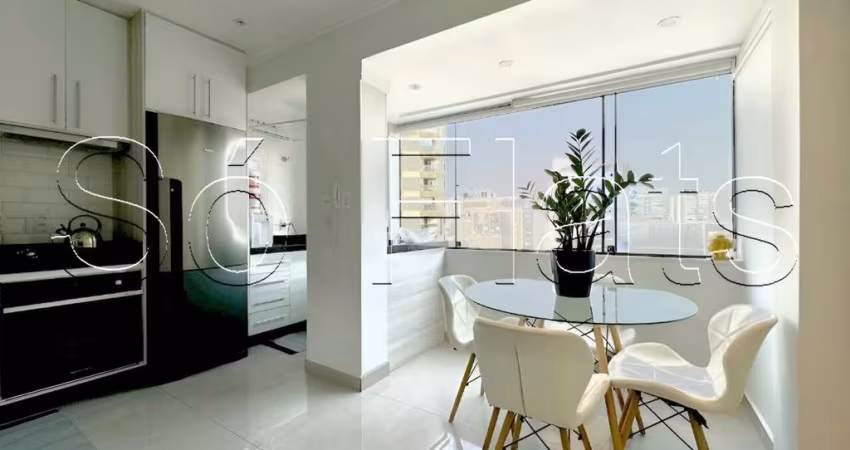 Flat para locação em Moema, prox. A Av. Santo Amaro, com fácil acesso ao bairro da Vila Olímpia.