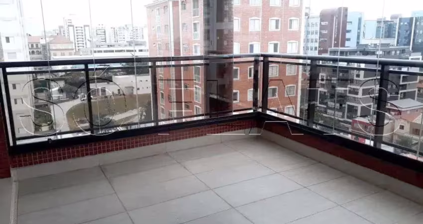 Apartamento alto padrão sem mobília na vila mariana, prox ao shoopping sta cruz e ao metrô