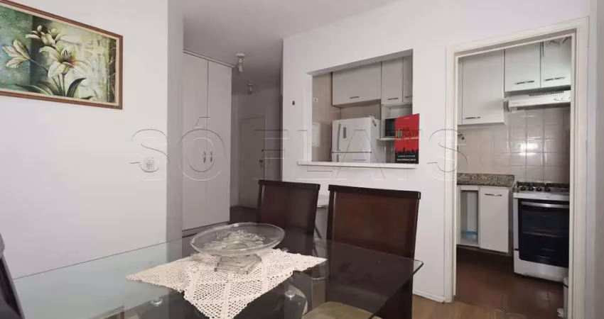 Flat ambassador, flat disponível para locação com 41m², 01 dormitório e 01 vaga de garagem.