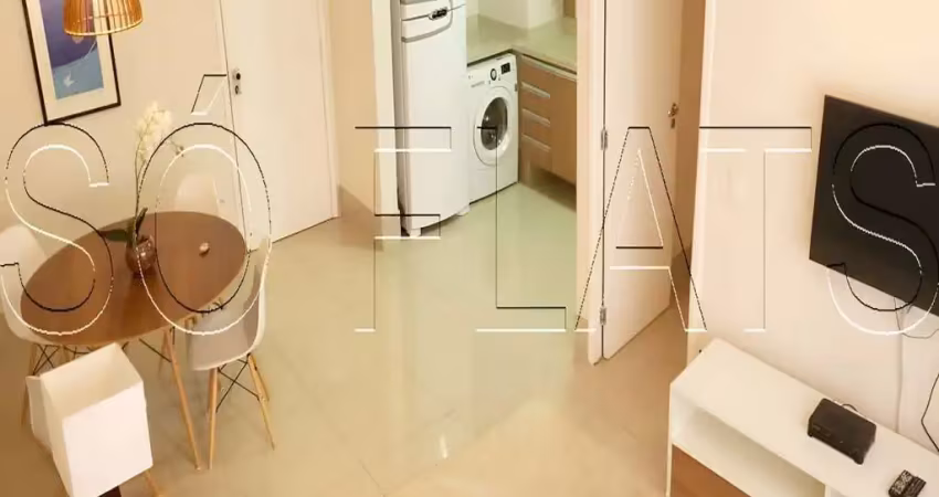 Flat Saint James, disponível para venda com 42m², 1 dormitório e 1 vaga