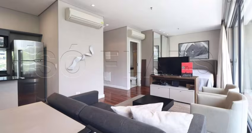 FL Residence, flat disponível para locação contendo 42m², 1 dormitório e 1 vaga de garagem.