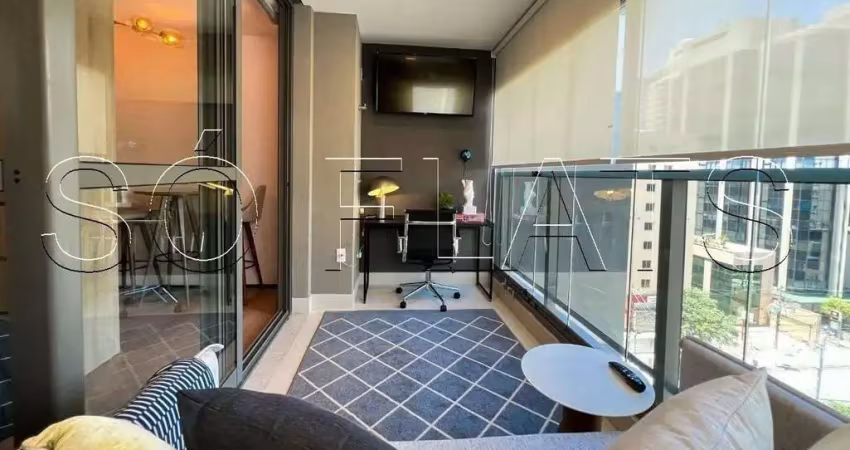 Residencial dsg itaim disponível para venda com 29m², 1 dormitório ao lado da av. santo amaro