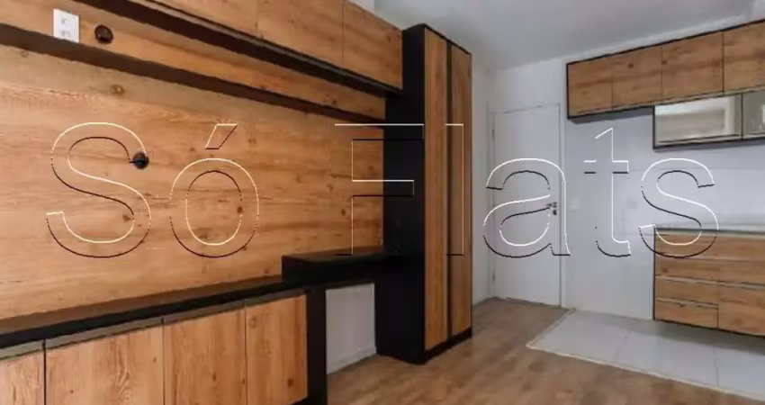 Residencial facto paulista, apto disponível para venda com 40m², 1 dormitório e 1 vaga de garagem