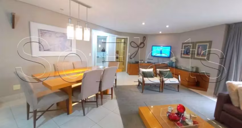 Lindo flat disponível para locação em moema, alto padrão, próximo ao shopping ibirapuera.