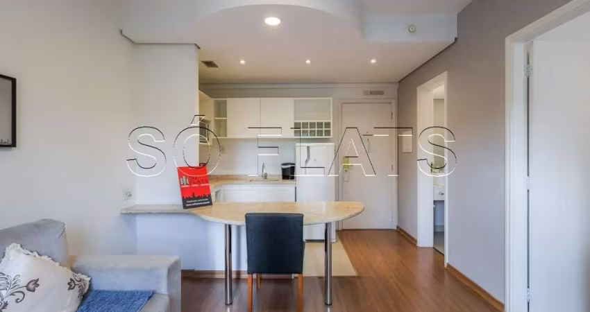 Flat Mercure SP JK, disponível para venda com 31m² 1 dormitório e 1 vaga à venda.