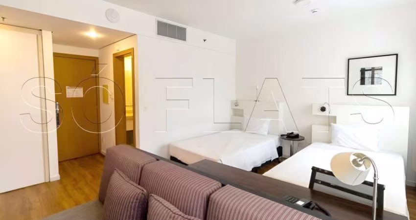 Flat Comfort Alphaville, disponível para venda com 28m², 1 dormitório e 1 vaga