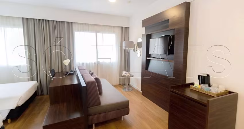 Flat Comfort Alphaville, disponível para venda com 28m², 1 dormitório e 1 vaga