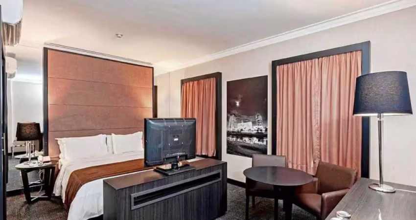 Flat novotel jardins disponível para venda com 30m² e 01 vaga de garagem