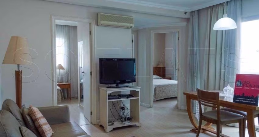 Flat andar baixo na Bela Vista com 02 dorms, prox a Av. Paulista e Rua da Consolação