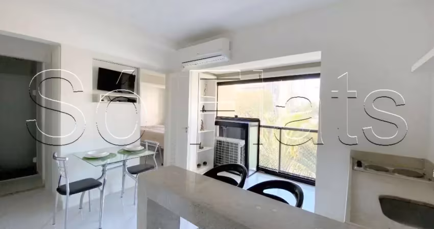 Apto no Residencial Vox Vila Olímpia disponível para locação com 35m², 1 dormitório  e 2 vagas.