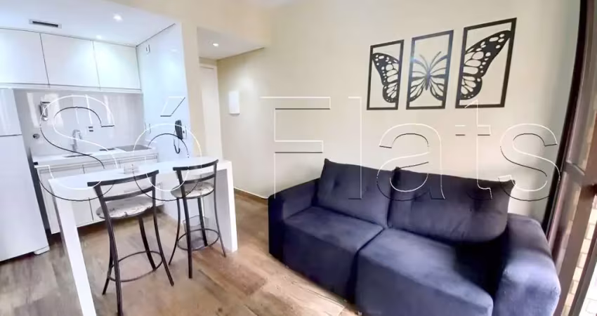Flat QI Inteligence disponível para venda com 37m², 01 dorm e 01 vaga de garagem