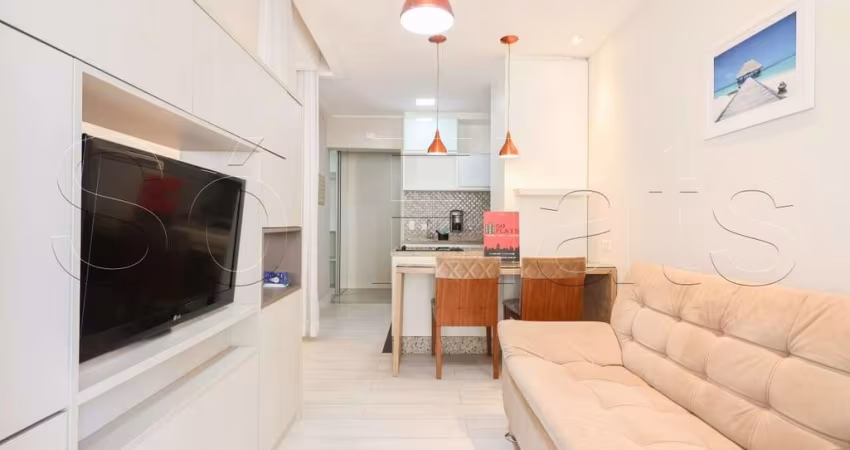 Flat no Choice Panamby, disponível para locação com 1 dorm e 1 vaga, próximo da ponte João Dias.