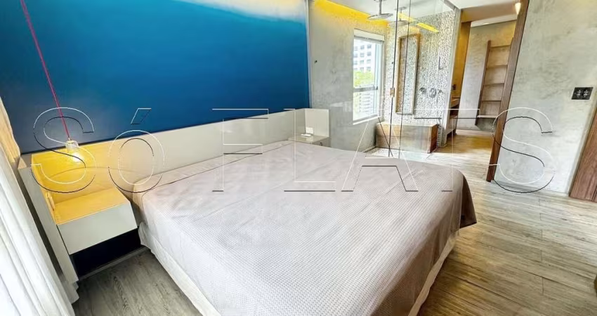 Maxhaus berrini, alto padrão disponível para venda, 70m², 01 dormitório e 02 vagas