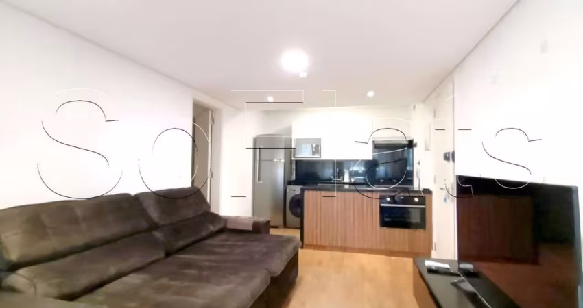 Flat disponível para locação a 2 quadras da Paulista, próximo ao Metrô Trianon-Masp.