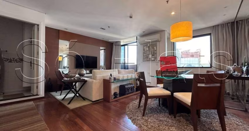 Flat Staybridge, disponível para venda com 80m², 1 dormitório e 2 vagas de garagem