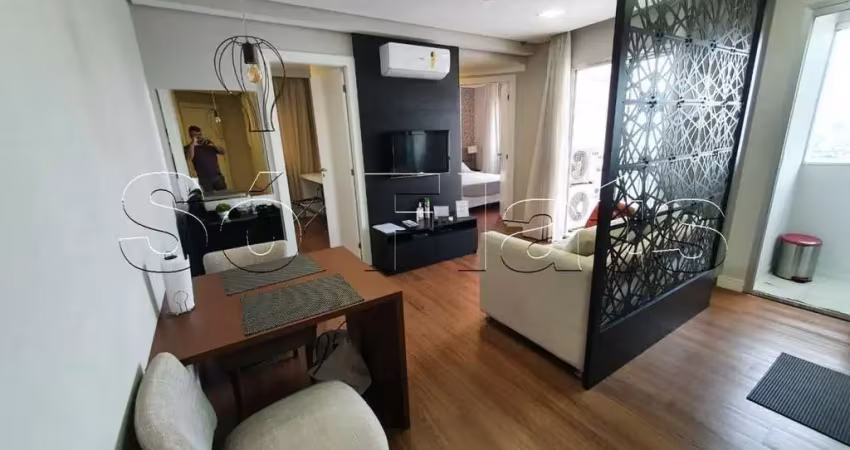 Flat na Rua Bela Cintra, na Bela Vista, próximo a Av Paulista, Metrô Paulista e Shopping Frei Caneca