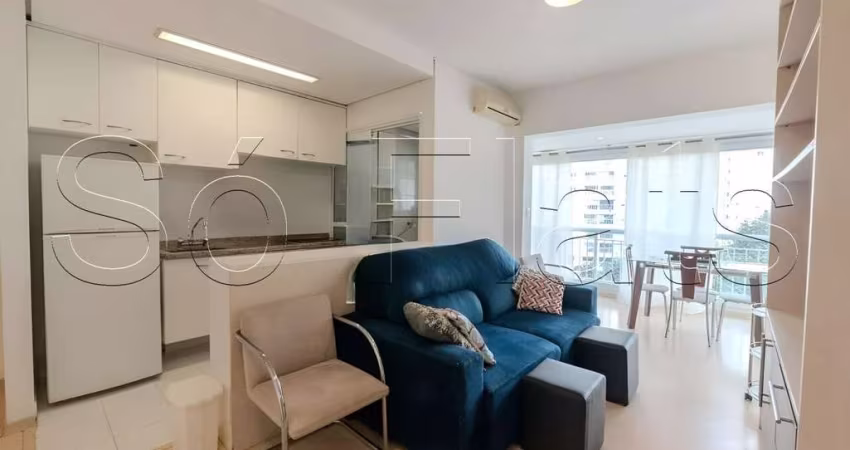 Flat para locação próx ao Parque Trianon, Parque Mario Covas e a Rua Augusta, totalmente mobiliado.