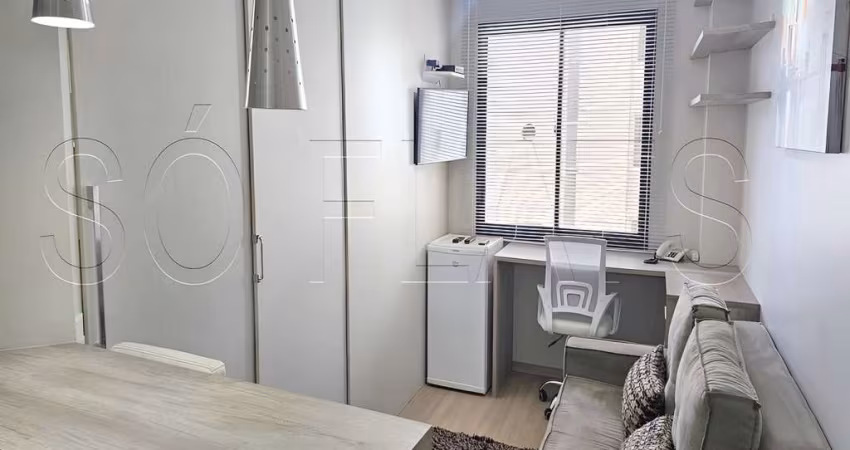Flat Mercure Times Square disponível para venda com 29m², 1 dormitório e 1 vaga de garagem