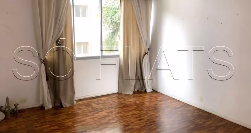 Apto no Residencial Fragata 111m² 2 dormitórios 1 vaga, para locação no Jardim Paulista.