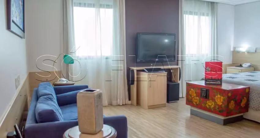 Flat melia jd europa, disponível para venda com 30m², 01 dorm e 01 vaga