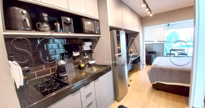 Studio VN Álvaro Rodrigues, flat disponível para locação contendo 30m² e 1 dormitório.