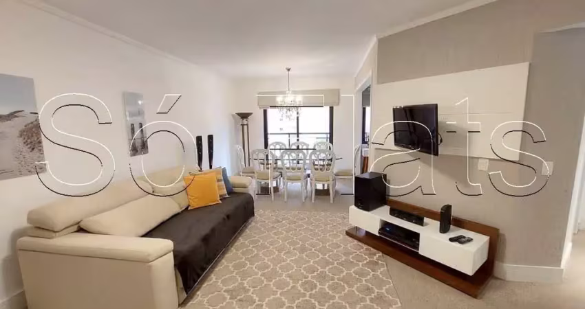 Flat the sutton house, apartamento disponível para venda com 120m², 3 dormitórios e 2 vagas