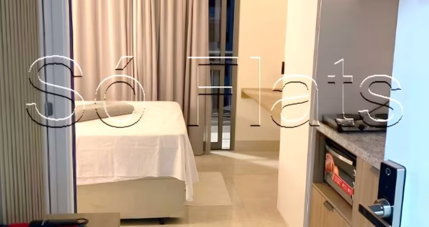 Residencial Think Home Republica, flat disponível para locação contendo 26m² e 1 dormitório.