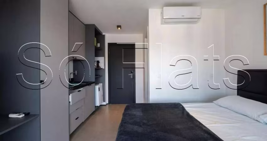 Studio VN Ueno, flat ao lado do Shopping Frei Caneca, para locação com 20m² e 01 dormitório.