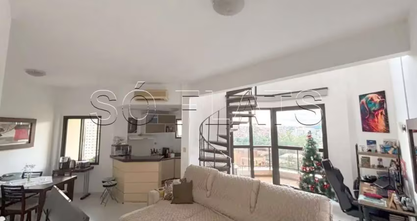 Flat Montecattini disponível para venda com 75m², 02 dormitório e 01 vaga de garagem